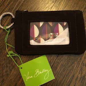 BRAND NEW Vera Bradley Zipper ID case